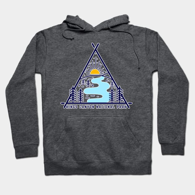 Kings Canyon National Park Hoodie by roamfree